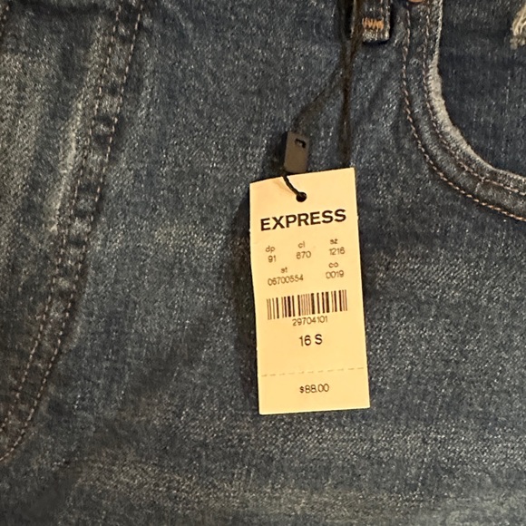 Express Classic Blue Jeans - Picture 7 of 10